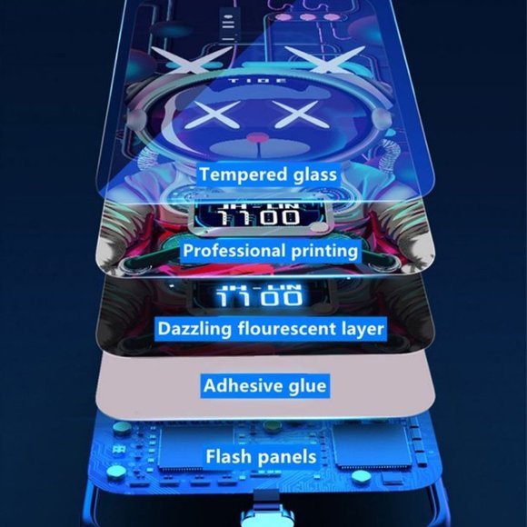 LED Smart Sound Activated iPhone 13 Series Cases -Dragon Z Design - Picture 3 of 5